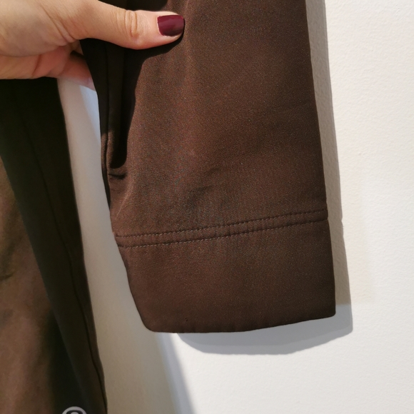 Lululemon s6 apres yoga brown pink long jacket - Picture 5 of 13